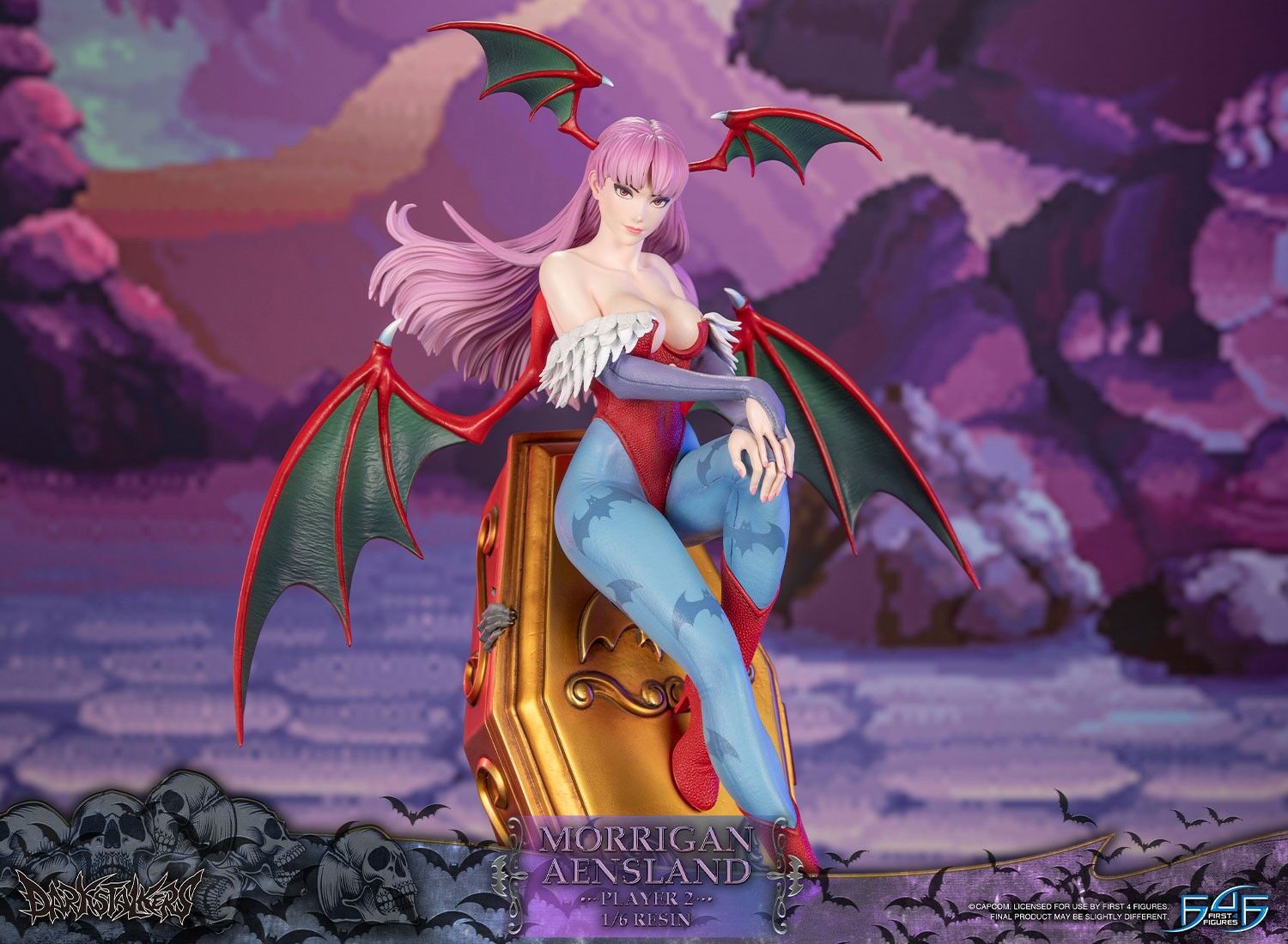 Vampire: The Night Warriors - Morrigan Aensland - 1/6 - Player 2 (First 4 Figures) photo 31