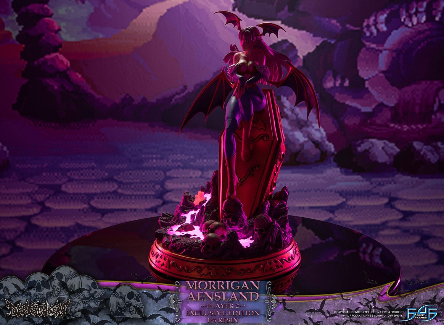 Vampire: The Night Warriors - Morrigan Aensland - 1/6 - Player 2, Exclusive Edition (First 4 Figures) photo 6