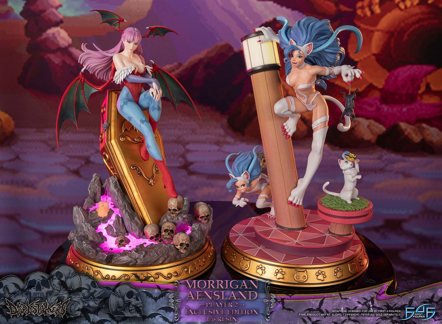 Vampire: The Night Warriors - Morrigan Aensland - 1/6 - Player 2, Exclusive Edition (First 4 Figures) photo 11