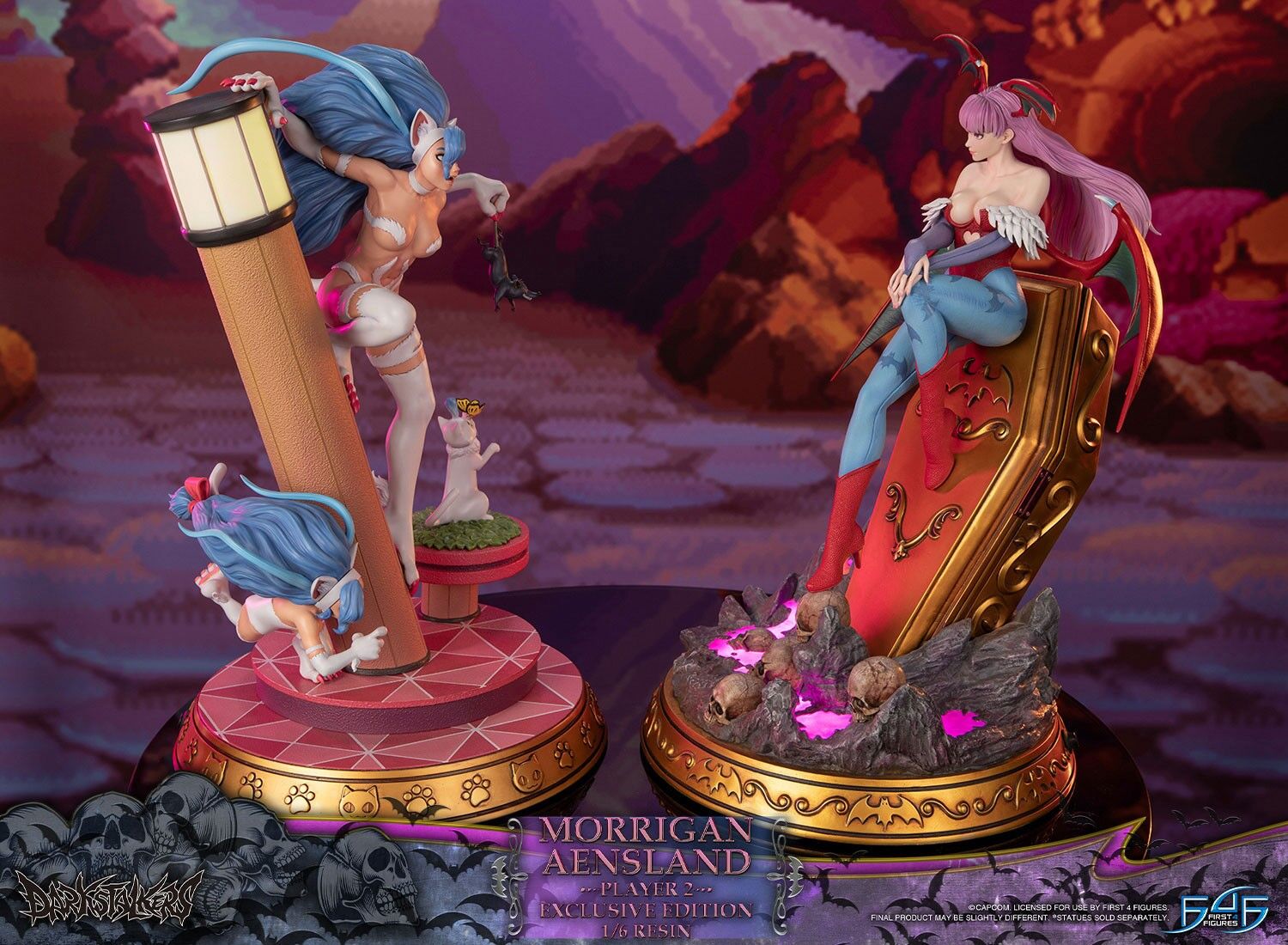 Vampire: The Night Warriors - Morrigan Aensland - 1/6 - Player 2, Exclusive Edition (First 4 Figures) photo 12
