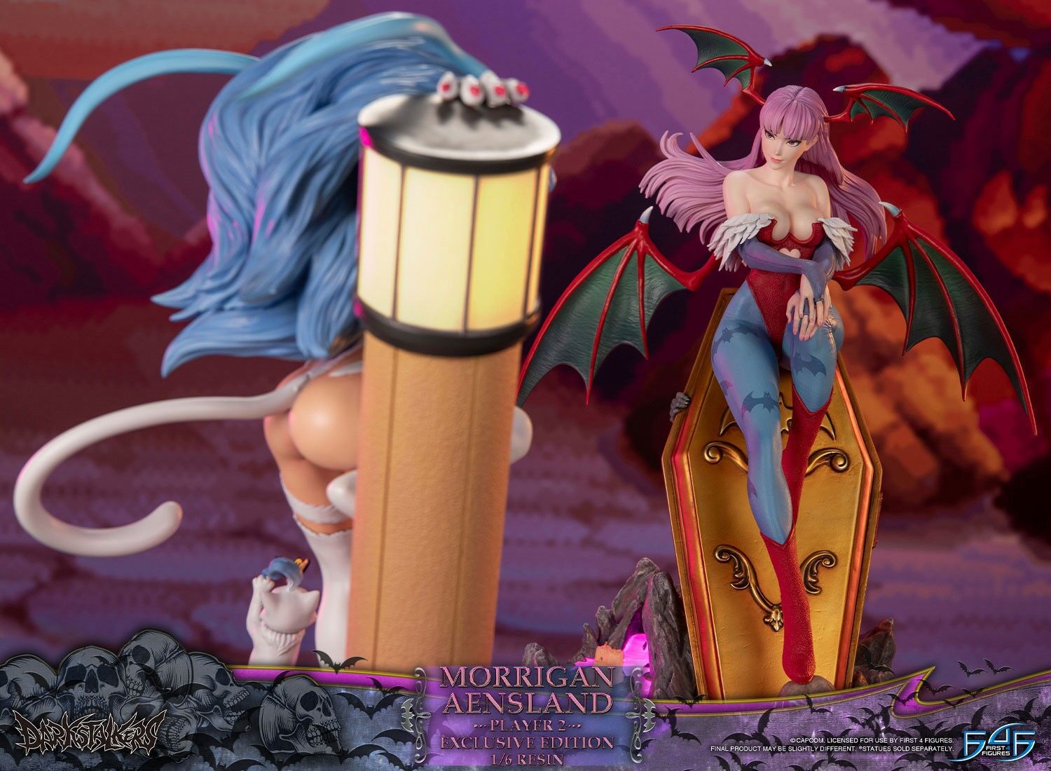 Vampire: The Night Warriors - Morrigan Aensland - 1/6 - Player 2, Exclusive Edition (First 4 Figures) photo 13
