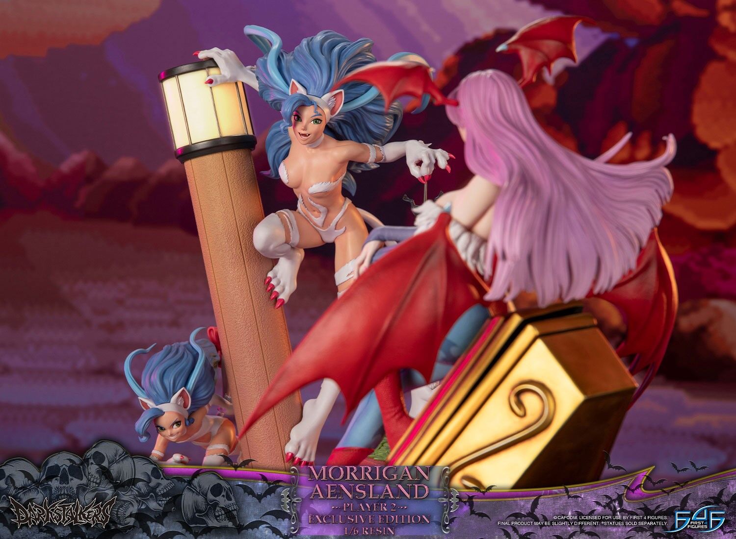 Vampire: The Night Warriors - Morrigan Aensland - 1/6 - Player 2, Exclusive Edition (First 4 Figures) photo 14
