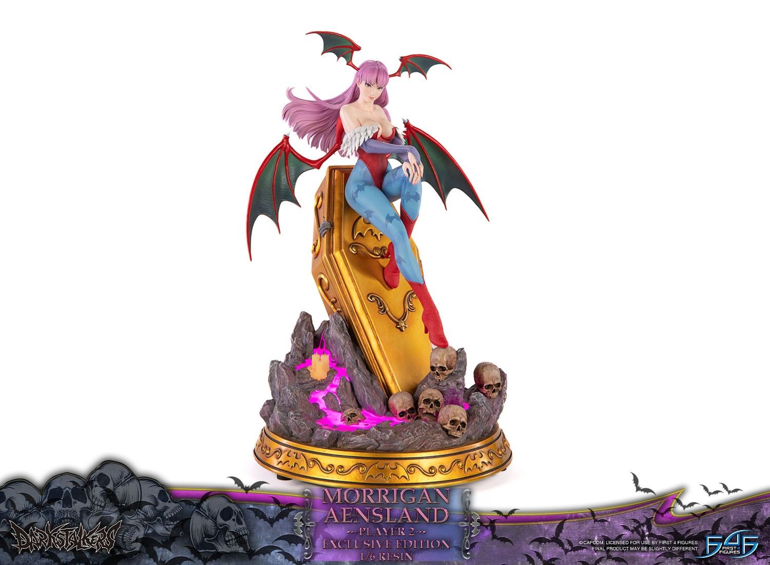 Vampire: The Night Warriors - Morrigan Aensland - 1/6 - Player 2, Exclusive Edition (First 4 Figures) photo 15