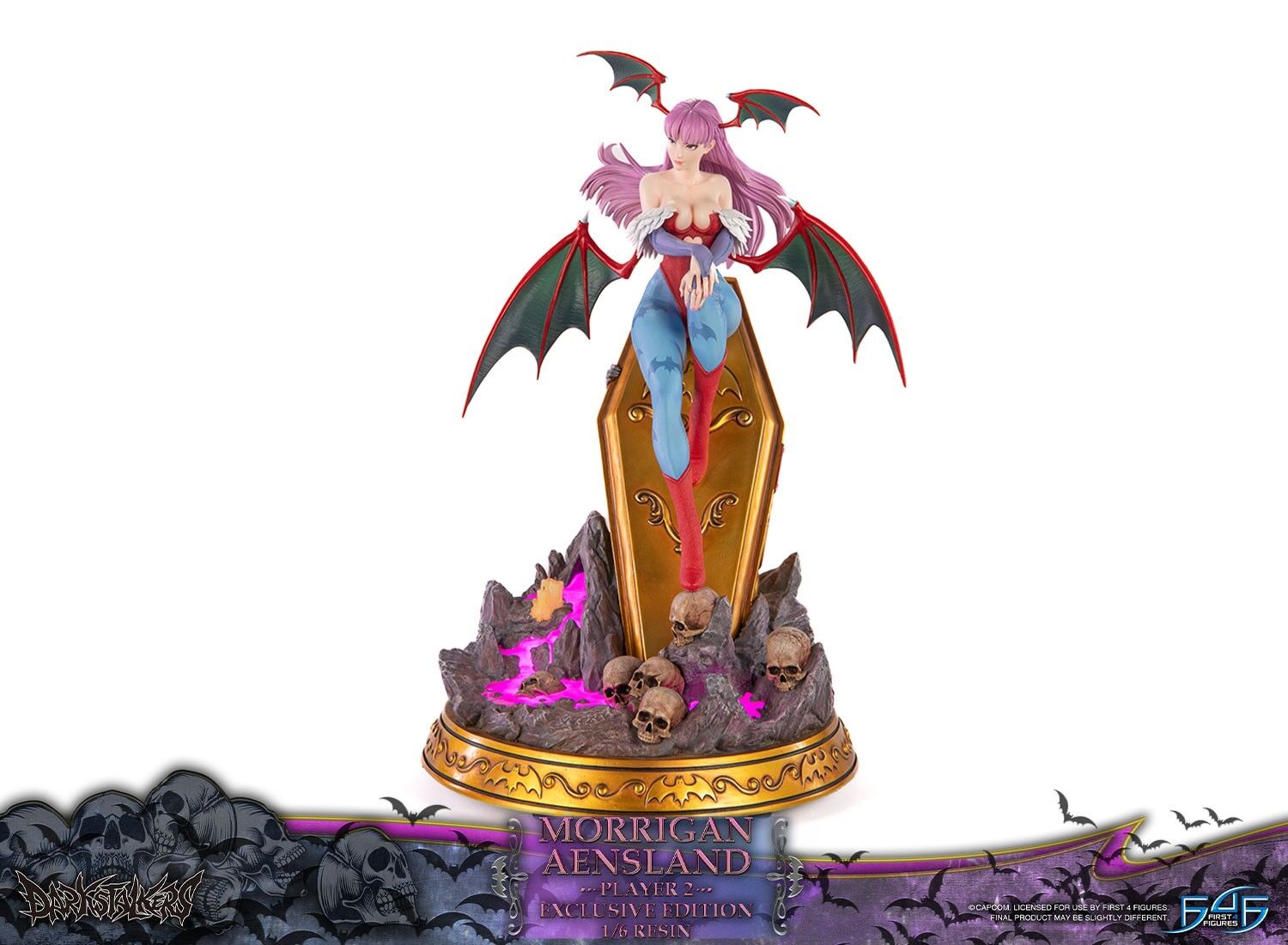 Vampire: The Night Warriors - Morrigan Aensland - 1/6 - Player 2, Exclusive Edition (First 4 Figures) photo 16