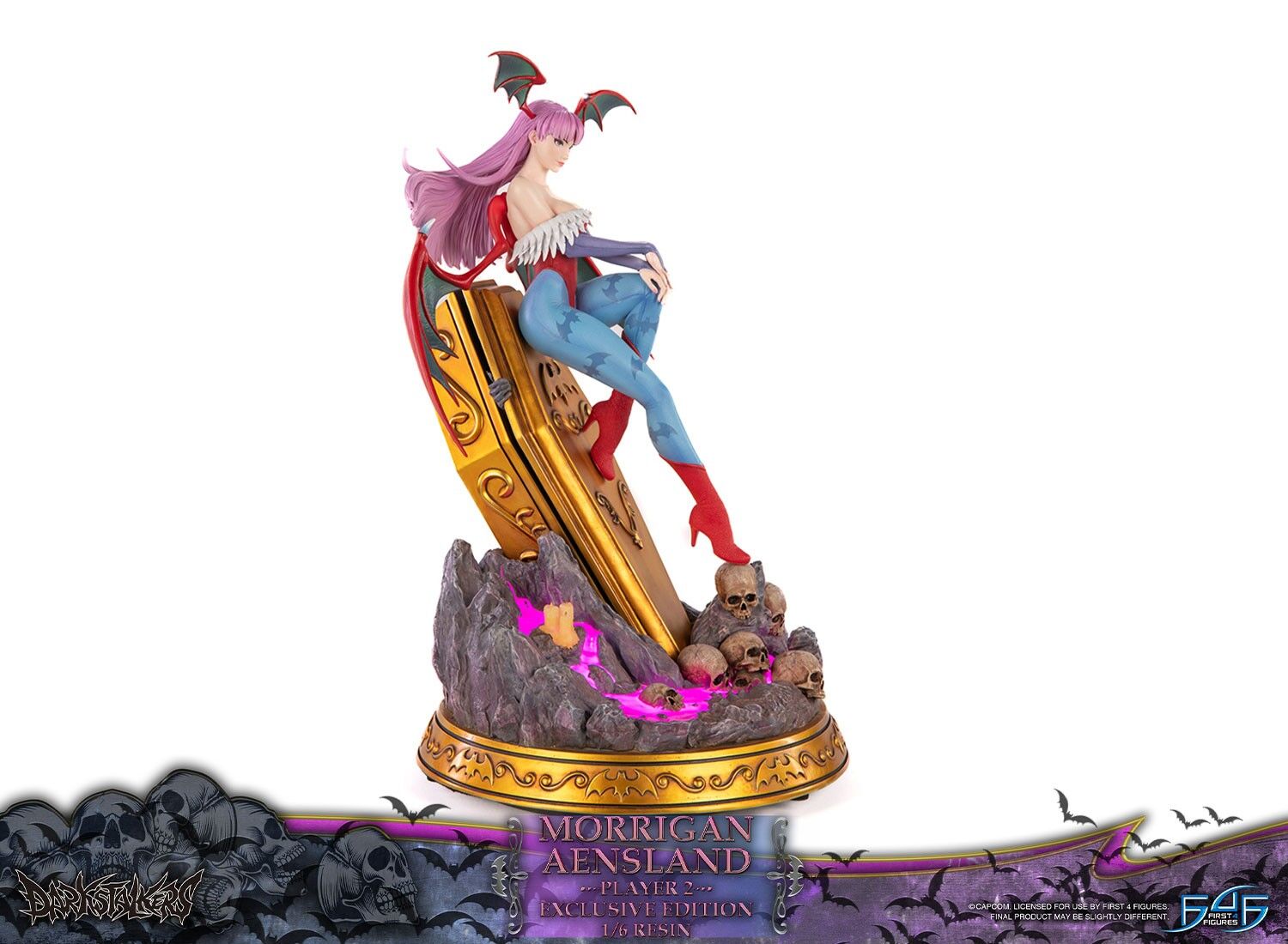 Vampire: The Night Warriors - Morrigan Aensland - 1/6 - Player 2, Exclusive Edition (First 4 Figures) photo 17