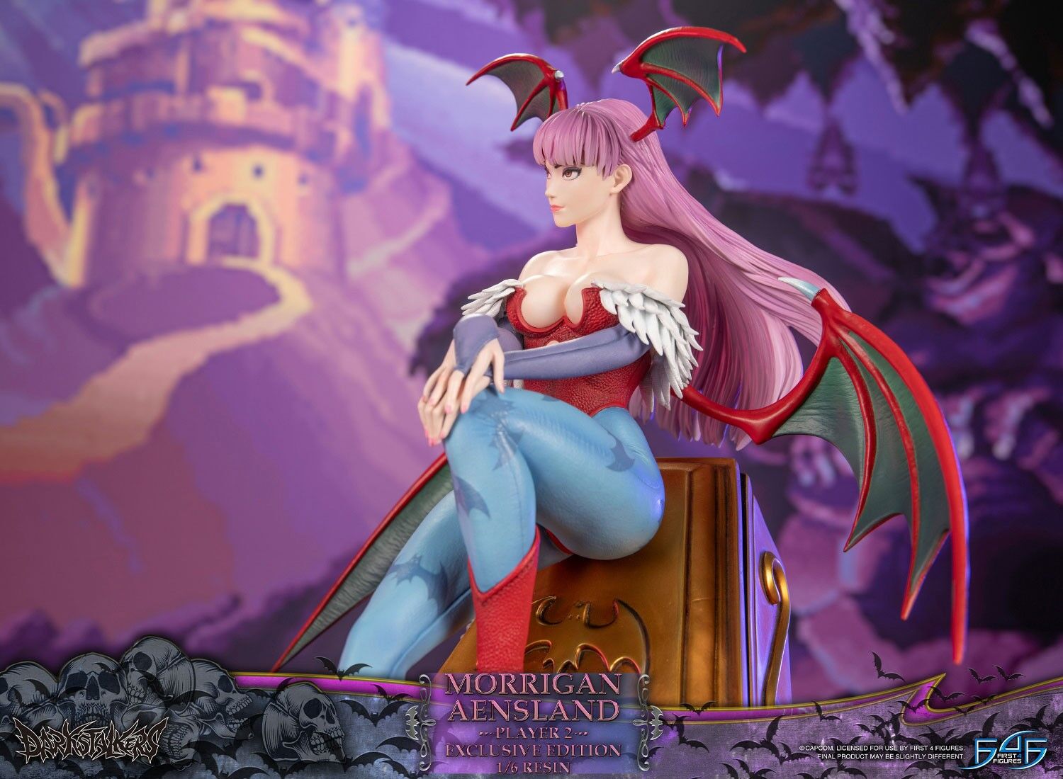 Vampire: The Night Warriors - Morrigan Aensland - 1/6 - Player 2, Exclusive Edition (First 4 Figures) photo 18