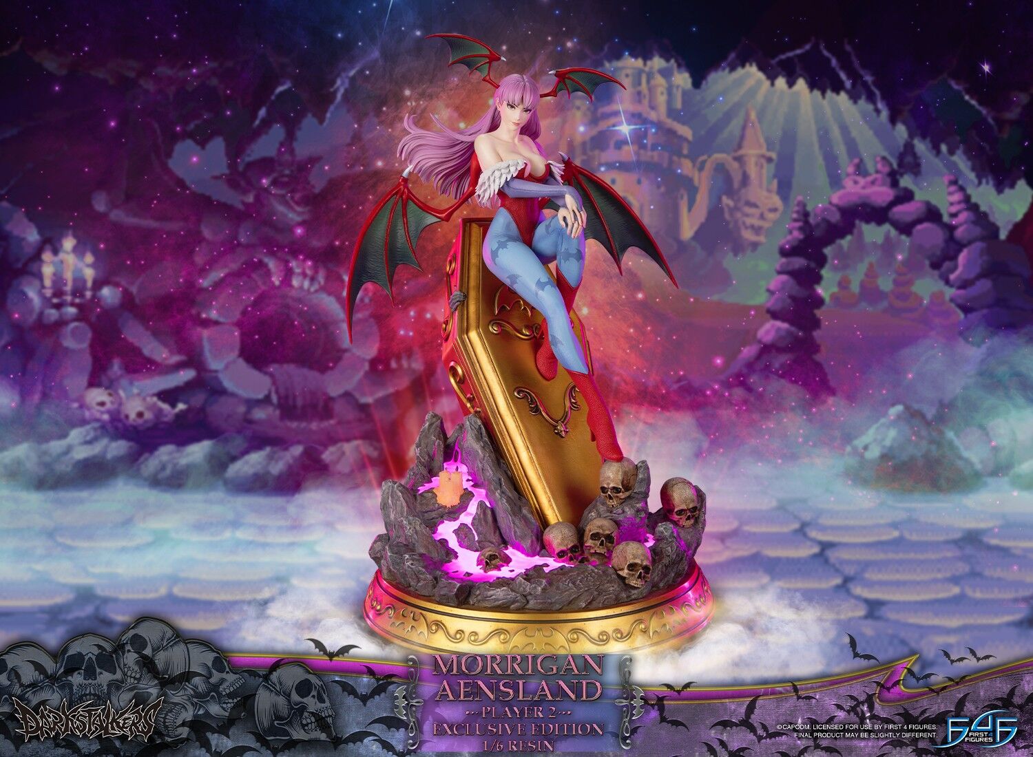 Vampire: The Night Warriors - Morrigan Aensland - 1/6 - Player 2, Exclusive Edition (First 4 Figures) photo 19