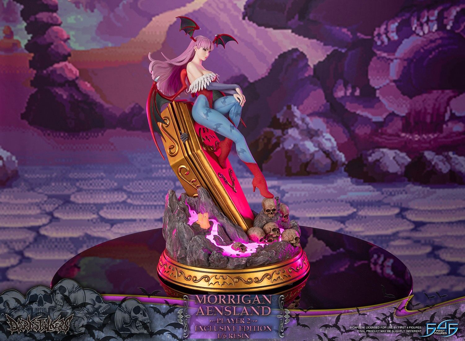 Vampire: The Night Warriors - Morrigan Aensland - 1/6 - Player 2, Exclusive Edition (First 4 Figures) photo 20