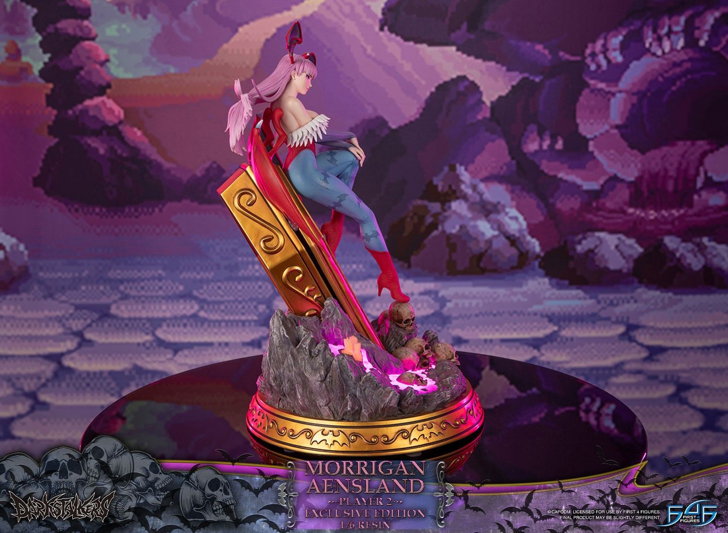 Vampire: The Night Warriors - Morrigan Aensland - 1/6 - Player 2, Exclusive Edition (First 4 Figures) photo 21