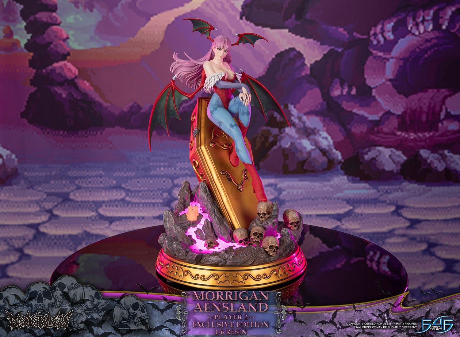 Vampire: The Night Warriors - Morrigan Aensland - 1/6 - Player 2, Exclusive Edition (First 4 Figures) photo 25