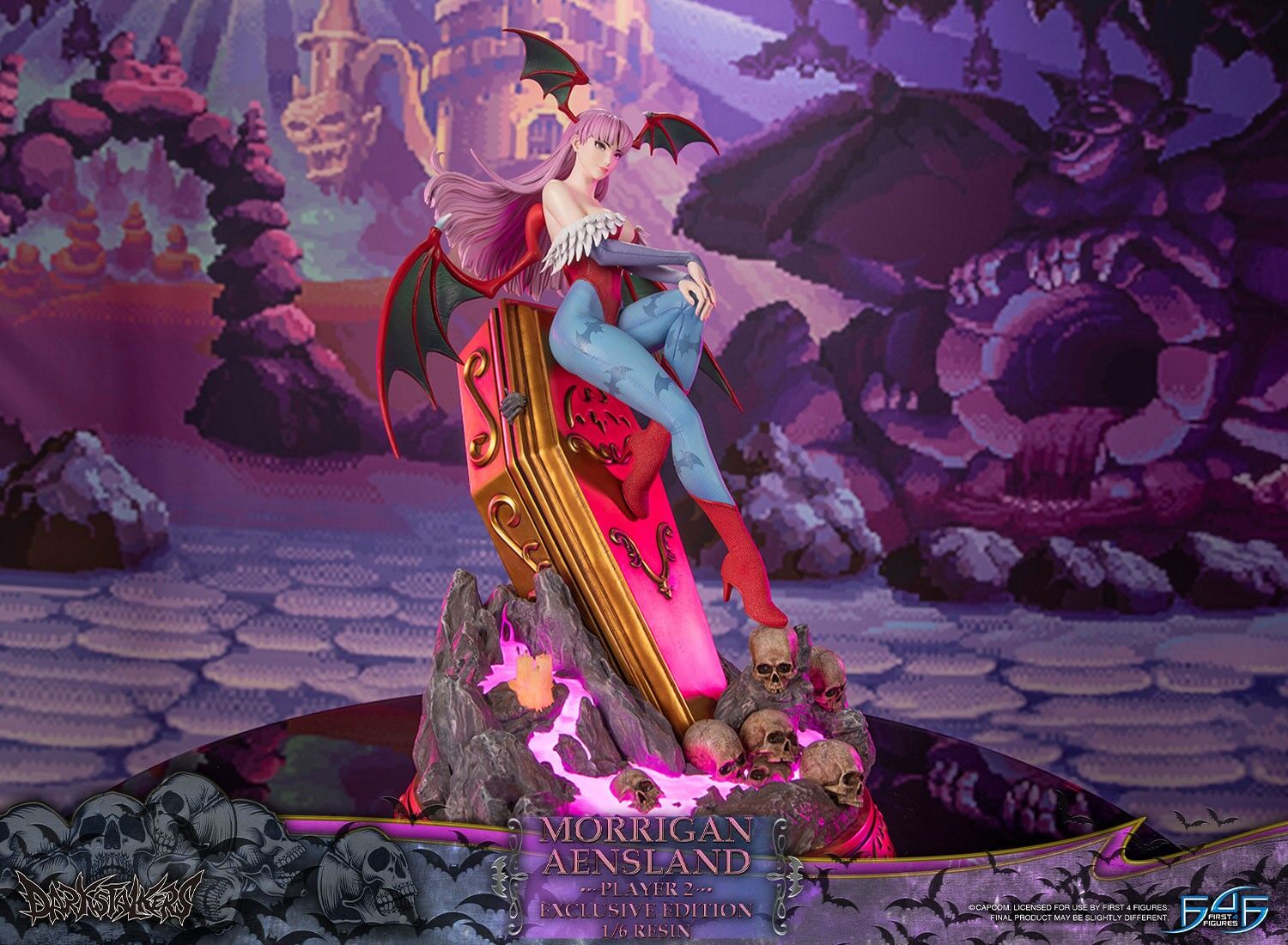 Vampire: The Night Warriors - Morrigan Aensland - 1/6 - Player 2, Exclusive Edition (First 4 Figures) photo 26