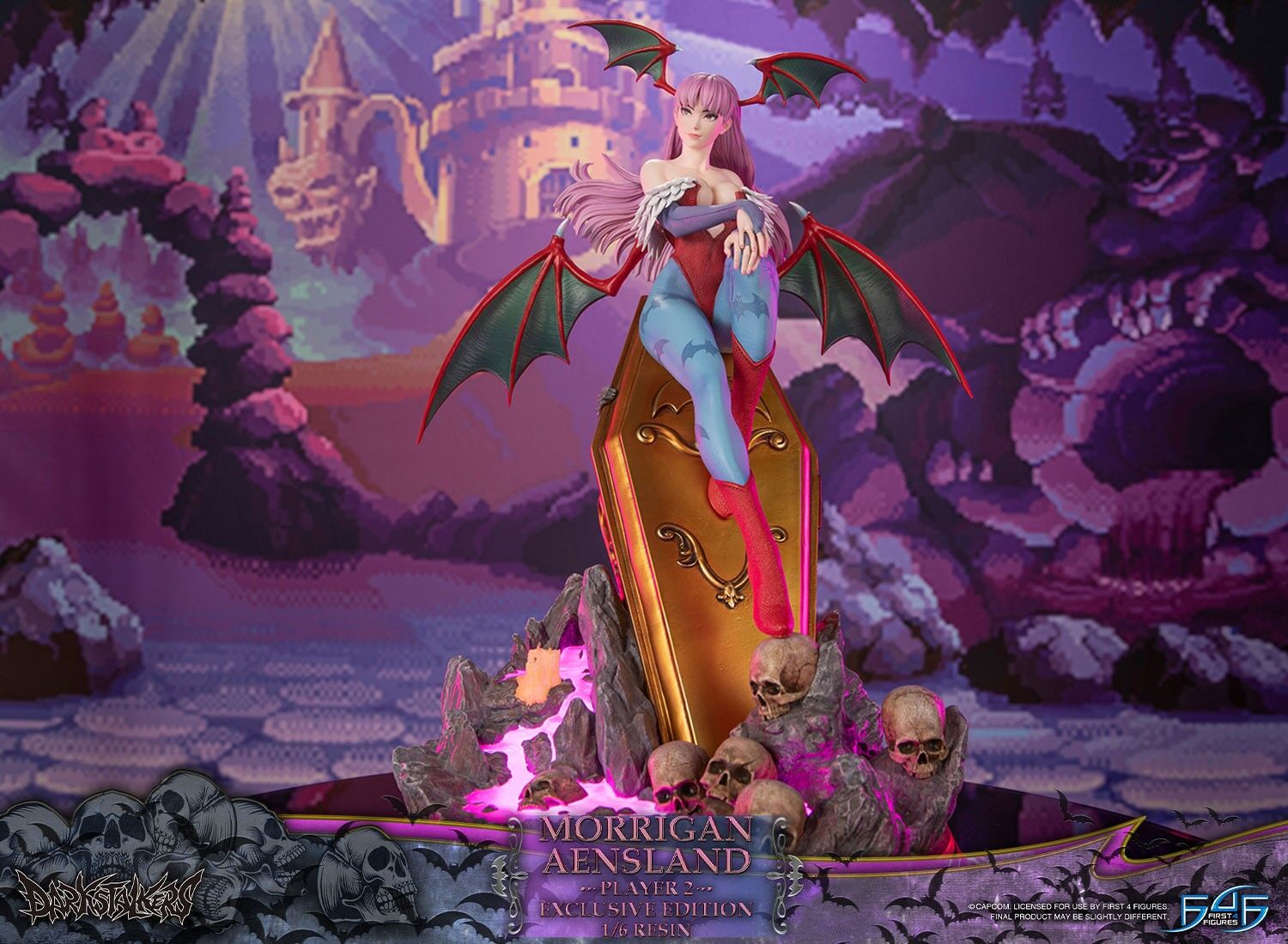 Vampire: The Night Warriors - Morrigan Aensland - 1/6 - Player 2, Exclusive Edition (First 4 Figures) photo 27