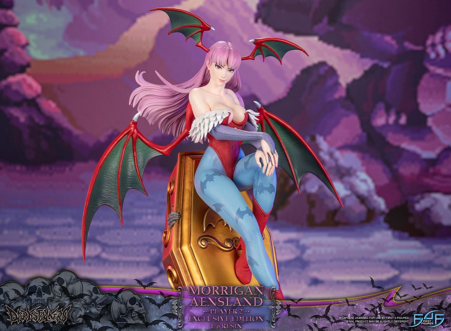 Vampire: The Night Warriors - Morrigan Aensland - 1/6 - Player 2, Exclusive Edition (First 4 Figures) photo 29