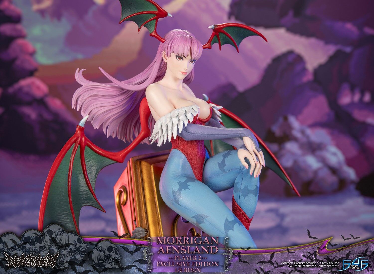 Vampire: The Night Warriors - Morrigan Aensland - 1/6 - Player 2, Exclusive Edition (First 4 Figures) photo 30