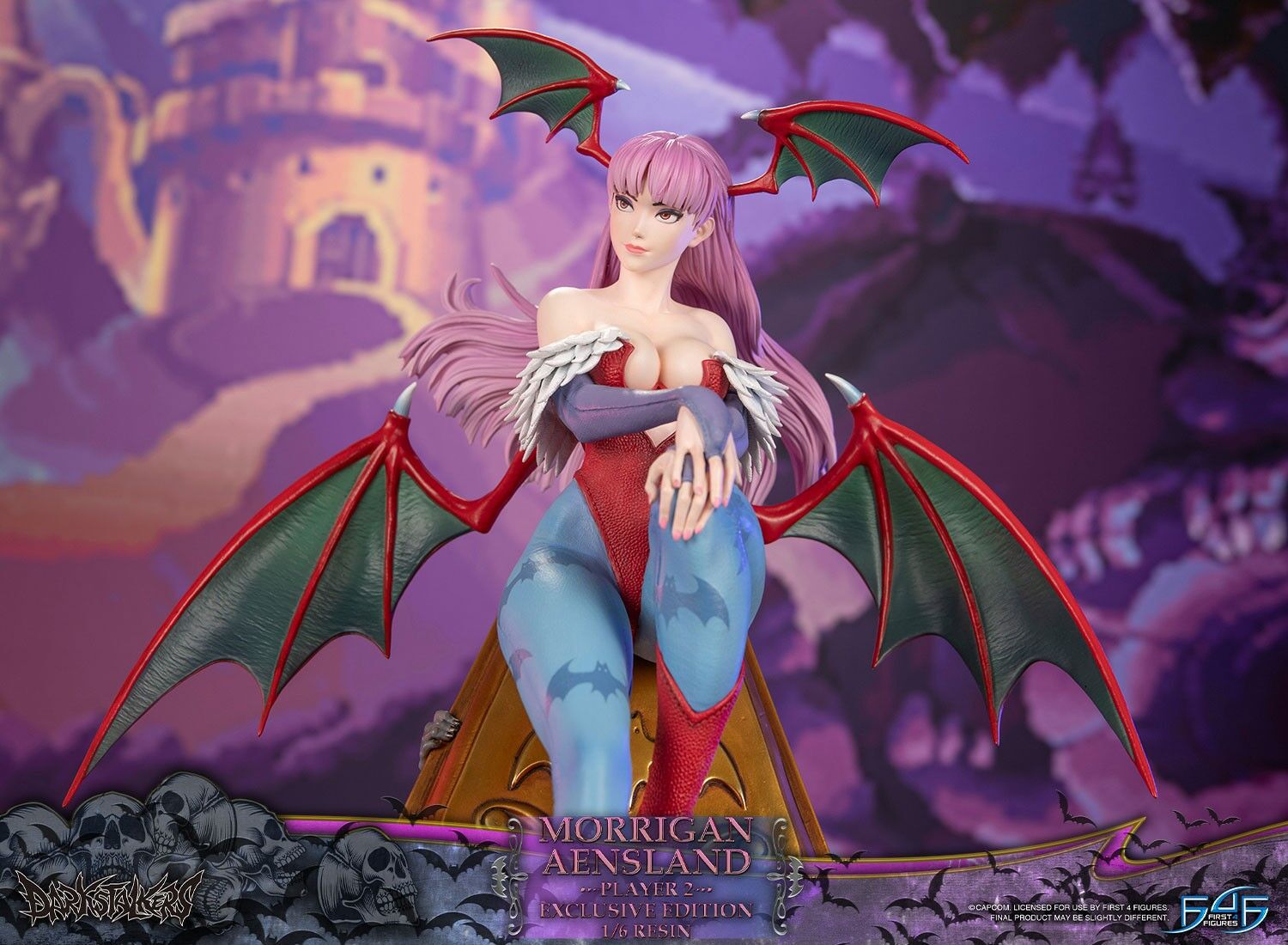 Vampire: The Night Warriors - Morrigan Aensland - 1/6 - Player 2, Exclusive Edition (First 4 Figures) photo 31