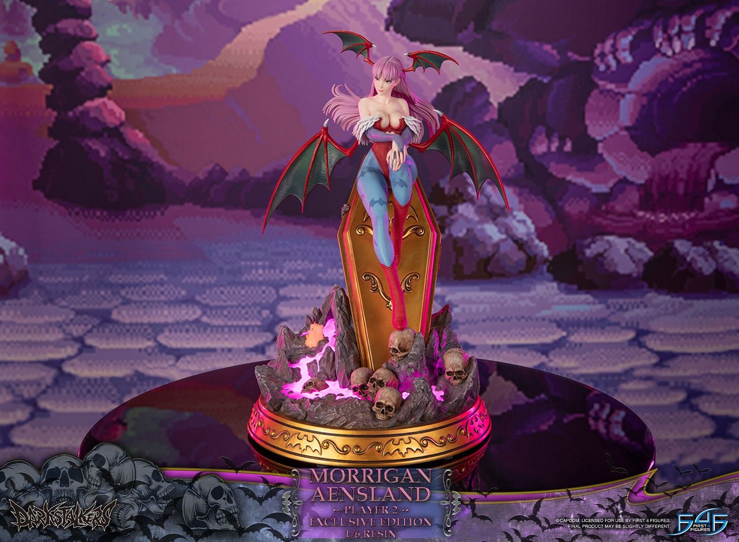 Vampire: The Night Warriors - Morrigan Aensland - 1/6 - Player 2, Exclusive Edition (First 4 Figures) photo 34