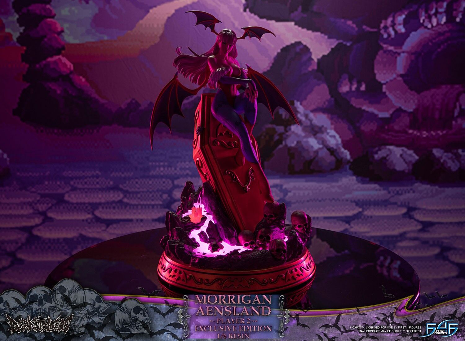 Vampire: The Night Warriors - Morrigan Aensland - 1/6 - Player 2, Exclusive Edition (First 4 Figures) photo 36