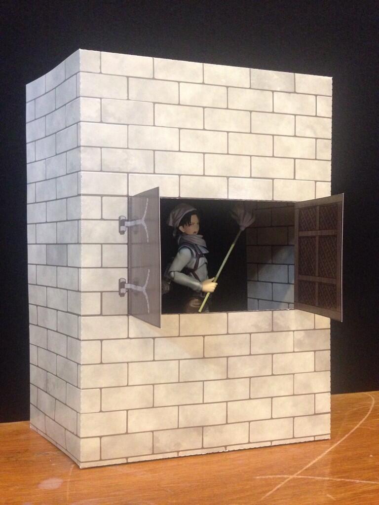 Shingeki no Kyojin - Levi - Figma (#EX-020) - Cleaning ver. (Max Factory)