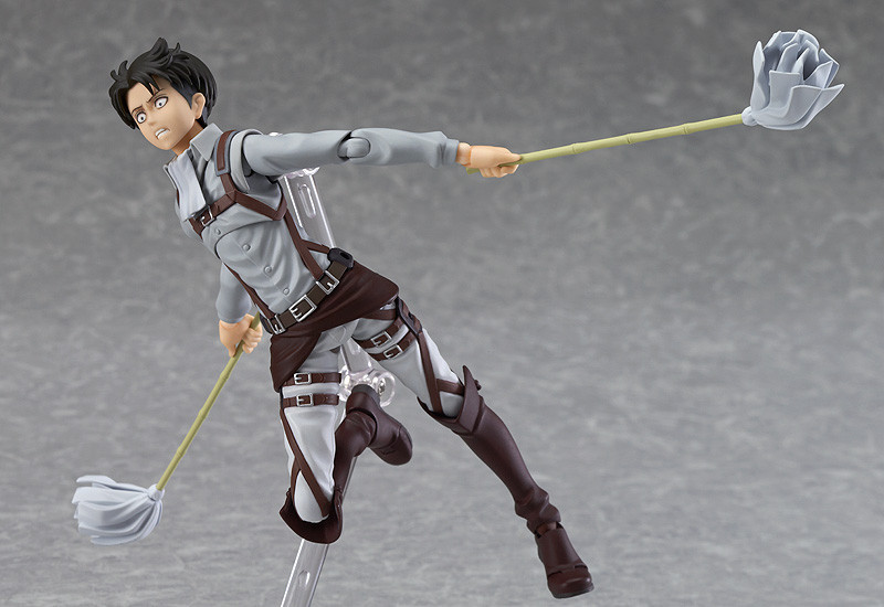 Shingeki no Kyojin - Levi - Figma (#EX-020) - Cleaning ver. (Max Factory)