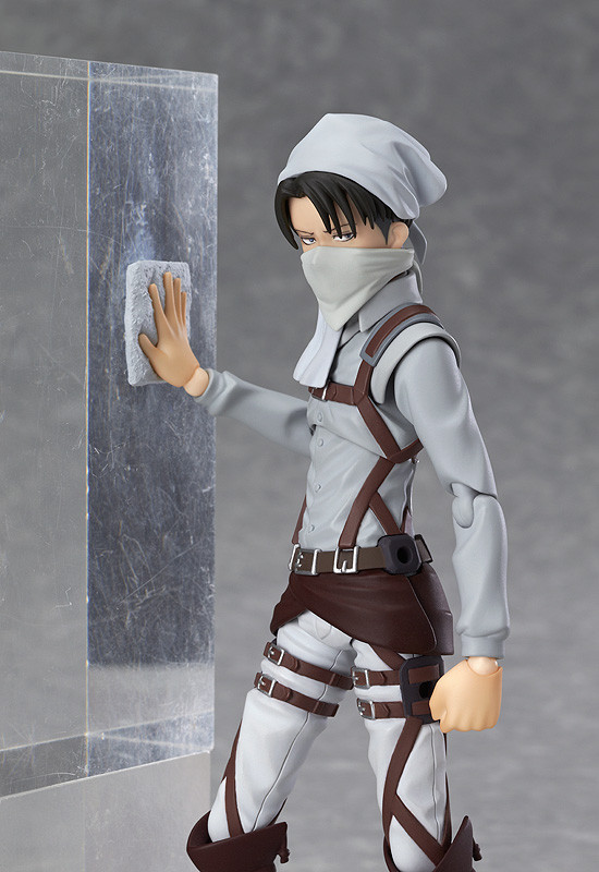Shingeki no Kyojin - Levi - Figma (#EX-020) - Cleaning ver. (Max Factory)