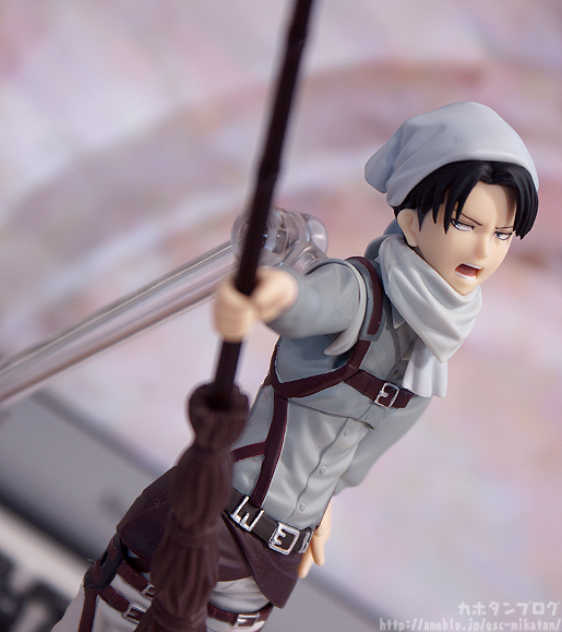 Shingeki no Kyojin - Levi - Figma (#EX-020) - Cleaning ver. (Max Factory)