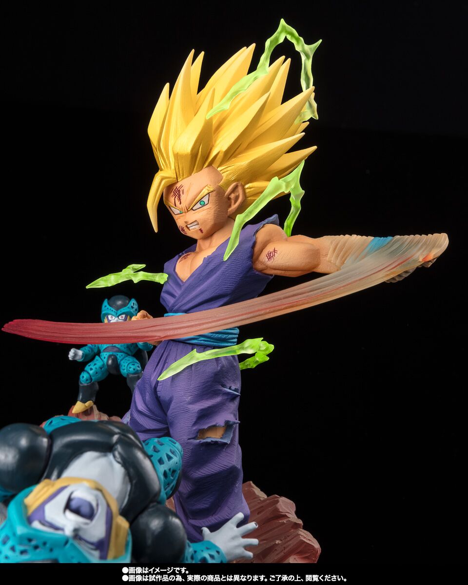 Dragon Ball Z - Cell Jr. - Son Gohan SSJ2 - Chou Gekisen -Extra Battle- - Figuarts ZERO - Anger Exploding Into Power!! (Bandai Spirits) photo 6