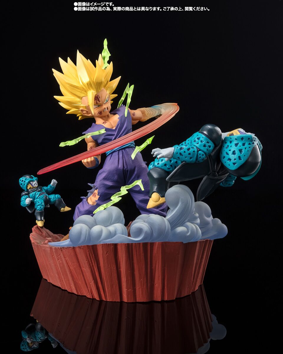 Dragon Ball Z - Cell Jr. - Son Gohan SSJ2 - Chou Gekisen -Extra Battle- - Figuarts ZERO - Anger Exploding Into Power!! (Bandai Spirits) photo 7