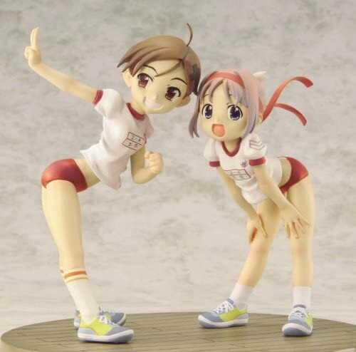 Gakuen Utopia Manabi Straight! - Amamiya Manami - Uehara Mutsuki - 1/8 - Red Bloomers ver. (Toy's Works)