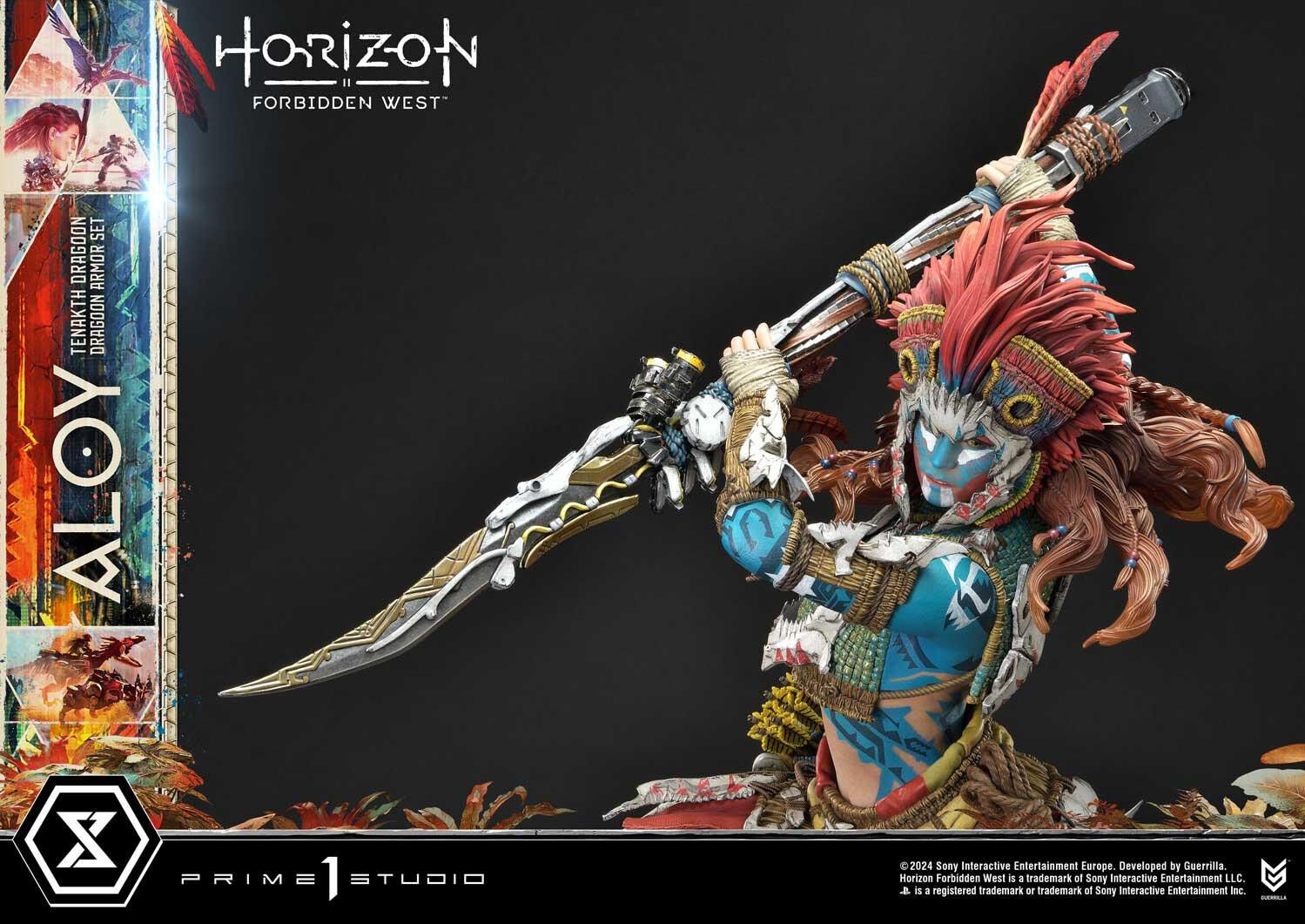 Horizon Forbidden West - Aloy - Burrower - Ultimate Premium Masterline  (UPMHFW-02S) - 1/4 - Tenakth Dragoon Armor Set, Bonus Version (Prime 1 Studio) photo 11