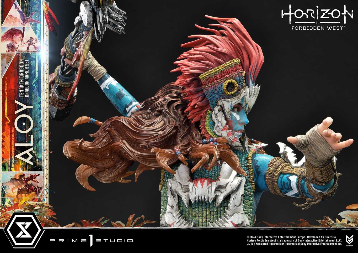 Horizon Forbidden West - Aloy - Burrower - Ultimate Premium Masterline  (UPMHFW-02S) - 1/4 - Tenakth Dragoon Armor Set, Bonus Version (Prime 1 Studio) photo 14