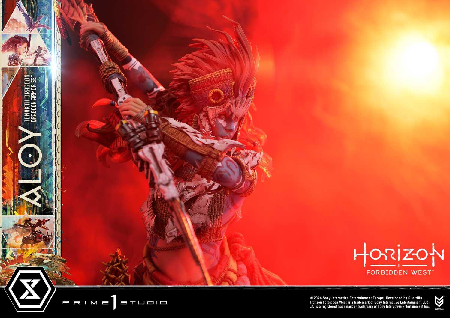 Horizon Forbidden West - Aloy - Burrower - Ultimate Premium Masterline  (UPMHFW-02S) - 1/4 - Tenakth Dragoon Armor Set, Bonus Version (Prime 1 Studio) photo 15