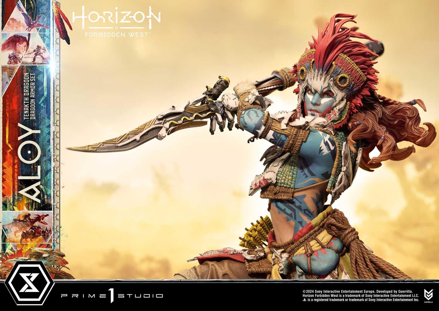 Horizon Forbidden West - Aloy - Burrower - Ultimate Premium Masterline  (UPMHFW-02S) - 1/4 - Tenakth Dragoon Armor Set, Bonus Version (Prime 1 Studio) photo 16