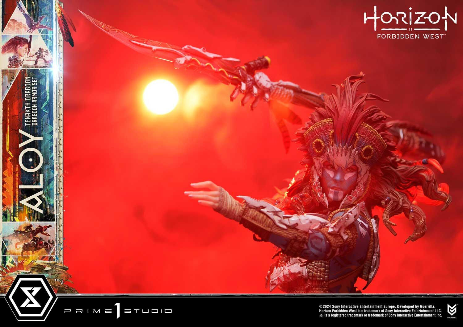 Horizon Forbidden West - Aloy - Burrower - Ultimate Premium Masterline  (UPMHFW-02S) - 1/4 - Tenakth Dragoon Armor Set, Bonus Version (Prime 1 Studio) photo 18