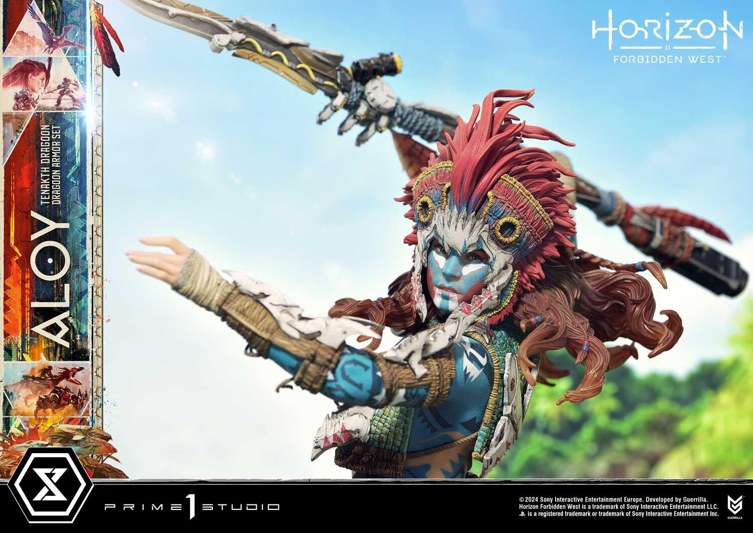 Horizon Forbidden West - Aloy - Burrower - Ultimate Premium Masterline  (UPMHFW-02S) - 1/4 - Tenakth Dragoon Armor Set, Bonus Version (Prime 1 Studio) photo 25