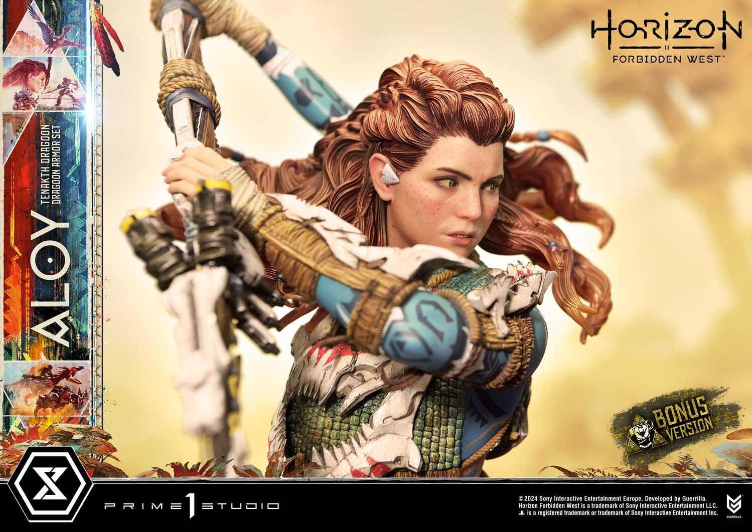 Horizon Forbidden West - Aloy - Burrower - Ultimate Premium Masterline  (UPMHFW-02S) - 1/4 - Tenakth Dragoon Armor Set, Bonus Version (Prime 1 Studio) photo 26