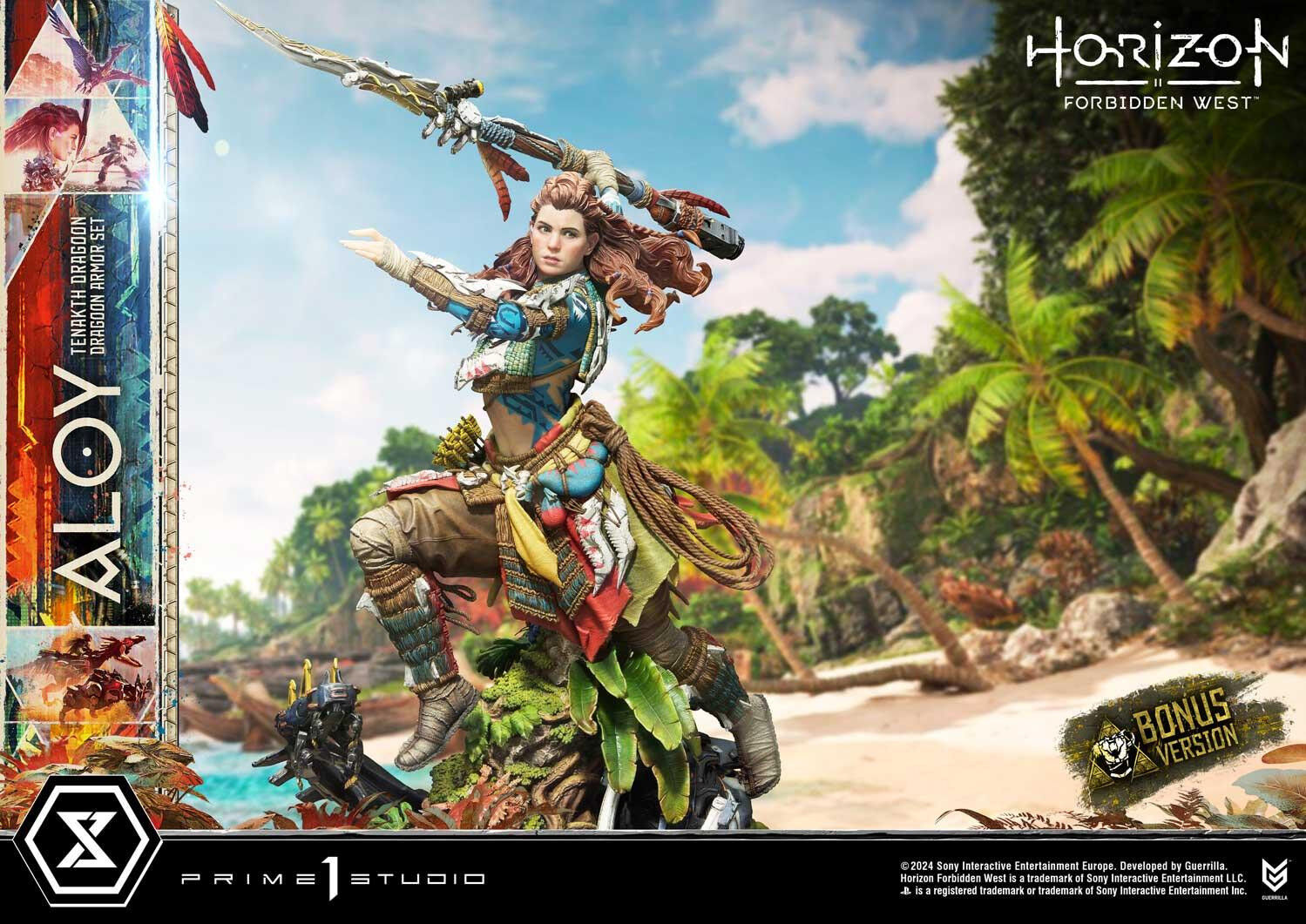 Horizon Forbidden West - Aloy - Burrower - Ultimate Premium Masterline  (UPMHFW-02S) - 1/4 - Tenakth Dragoon Armor Set, Bonus Version (Prime 1 Studio) photo 28