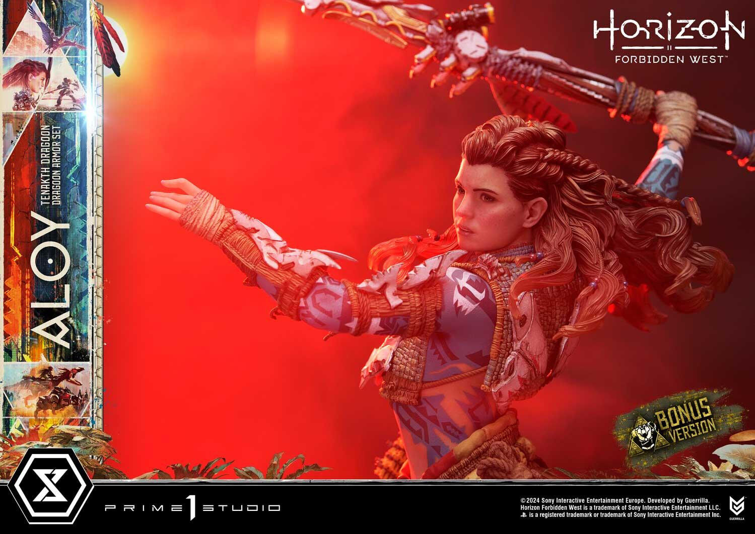 Horizon Forbidden West - Aloy - Burrower - Ultimate Premium Masterline  (UPMHFW-02S) - 1/4 - Tenakth Dragoon Armor Set, Bonus Version (Prime 1 Studio) photo 29