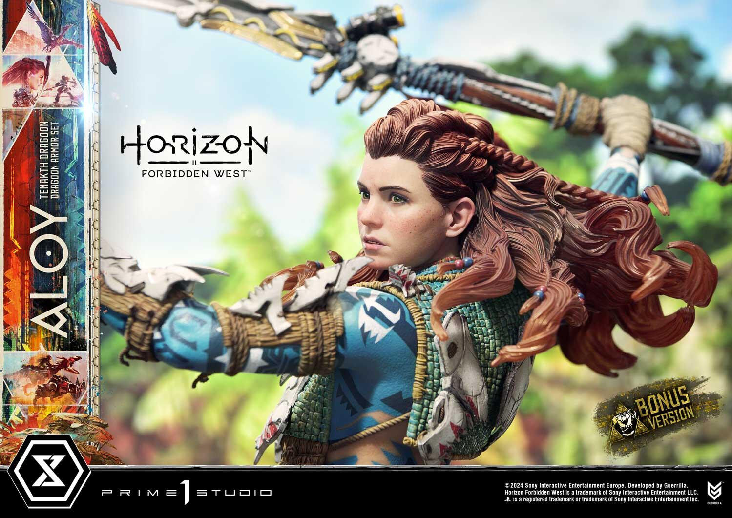 Horizon Forbidden West - Aloy - Burrower - Ultimate Premium Masterline  (UPMHFW-02S) - 1/4 - Tenakth Dragoon Armor Set, Bonus Version (Prime 1 Studio) photo 30