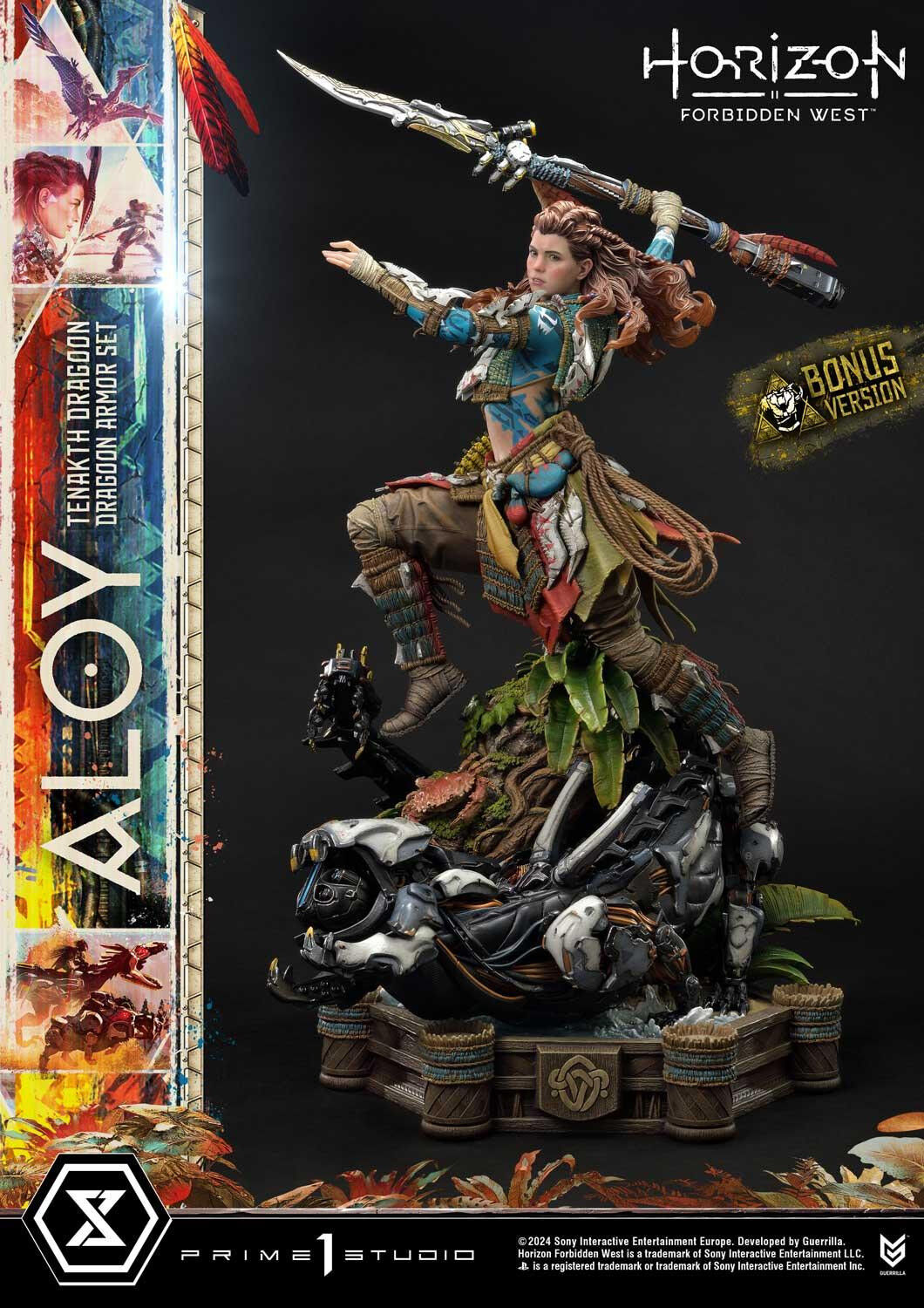 Horizon Forbidden West - Aloy - Burrower - Ultimate Premium Masterline  (UPMHFW-02S) - 1/4 - Tenakth Dragoon Armor Set, Bonus Version (Prime 1 Studio) photo 31