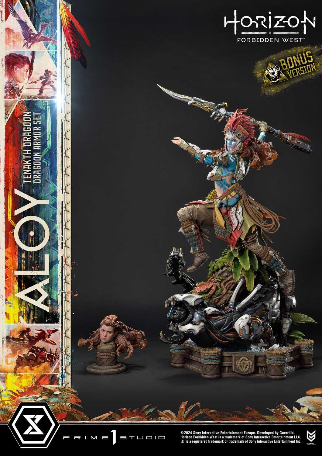 Horizon Forbidden West - Aloy - Burrower - Ultimate Premium Masterline  (UPMHFW-02S) - 1/4 - Tenakth Dragoon Armor Set, Bonus Version (Prime 1 Studio) photo 32