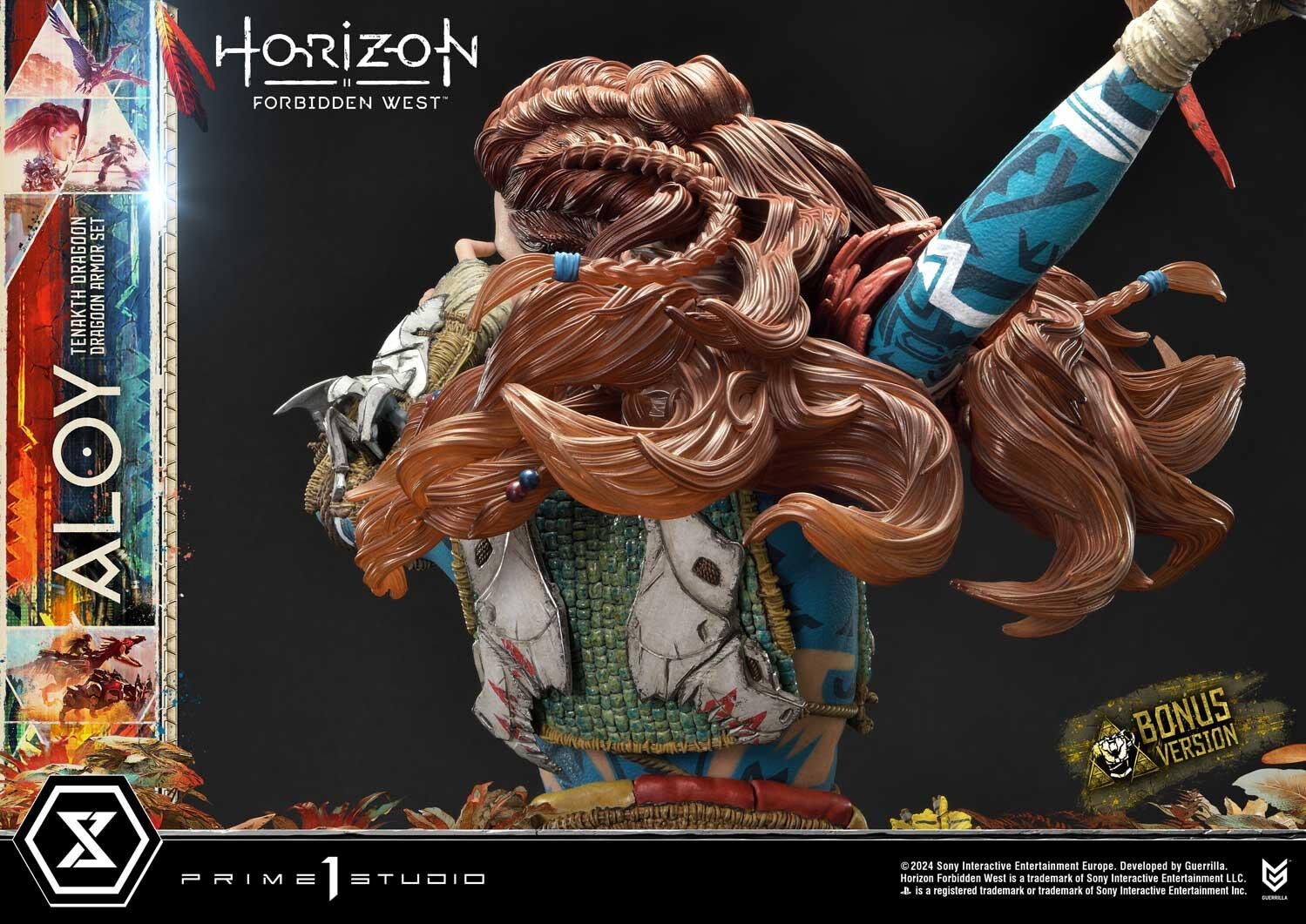 Horizon Forbidden West - Aloy - Burrower - Ultimate Premium Masterline  (UPMHFW-02S) - 1/4 - Tenakth Dragoon Armor Set, Bonus Version (Prime 1 Studio) photo 34