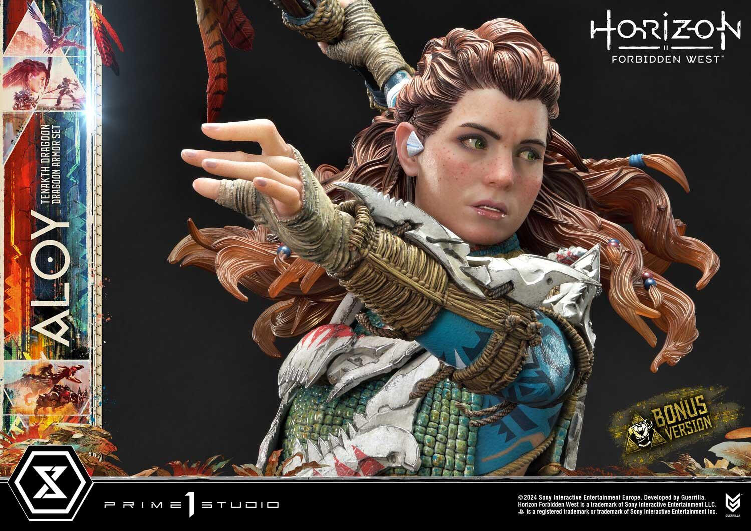 Horizon Forbidden West - Aloy - Burrower - Ultimate Premium Masterline  (UPMHFW-02S) - 1/4 - Tenakth Dragoon Armor Set, Bonus Version (Prime 1 Studio) photo 36