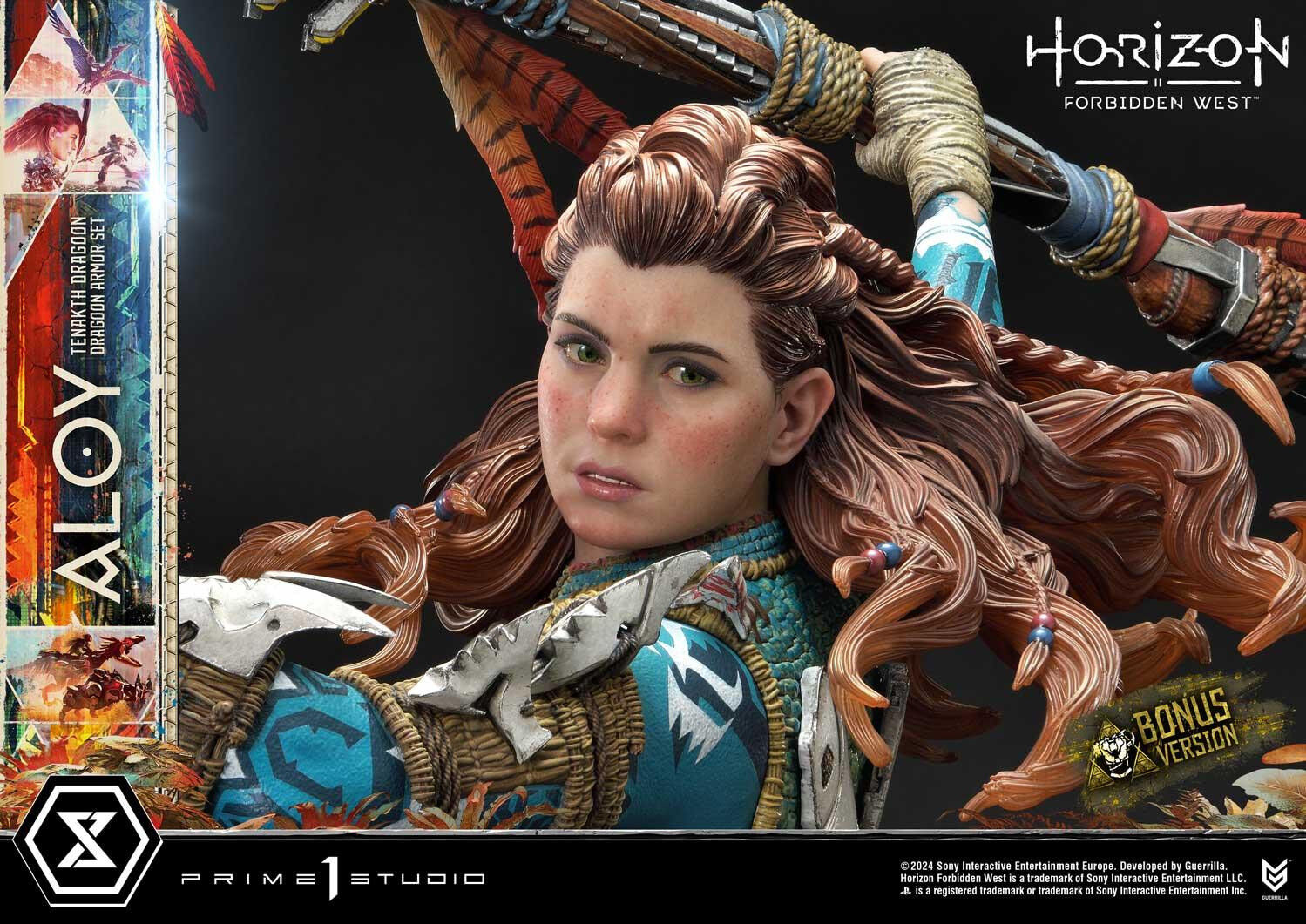 Horizon Forbidden West - Aloy - Burrower - Ultimate Premium Masterline  (UPMHFW-02S) - 1/4 - Tenakth Dragoon Armor Set, Bonus Version (Prime 1 Studio) photo 37