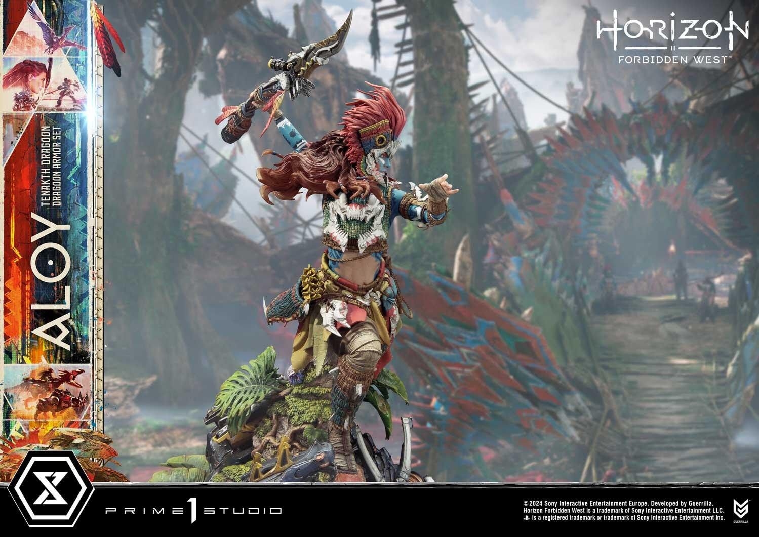 Horizon Forbidden West - Aloy - Burrower - Ultimate Premium Masterline  (UPMHFW-02S) - 1/4 - Tenakth Dragoon Armor Set, Bonus Version (Prime 1 Studio) photo 39