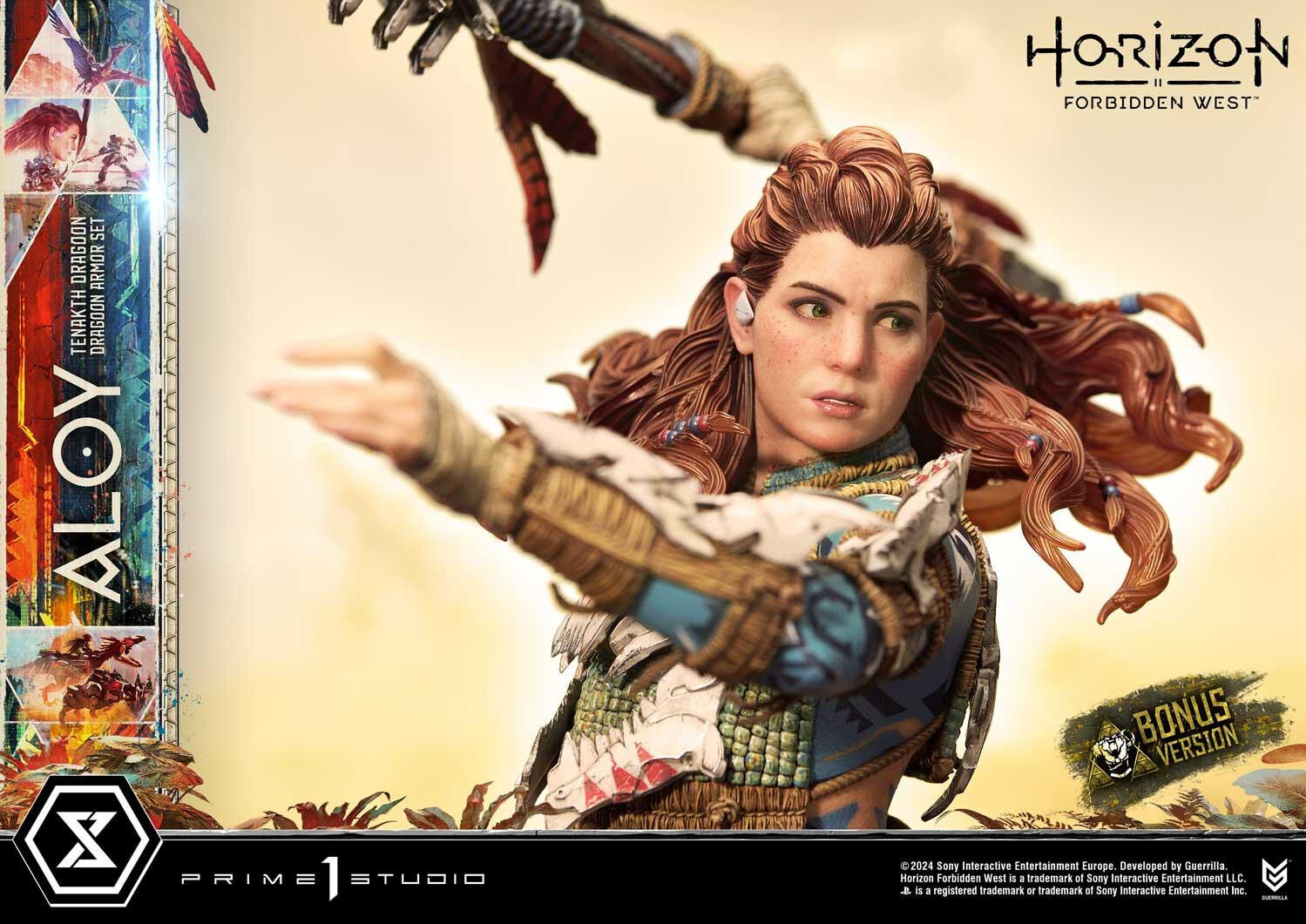 Horizon Forbidden West - Aloy - Burrower - Ultimate Premium Masterline  (UPMHFW-02S) - 1/4 - Tenakth Dragoon Armor Set, Bonus Version (Prime 1 Studio) photo 40