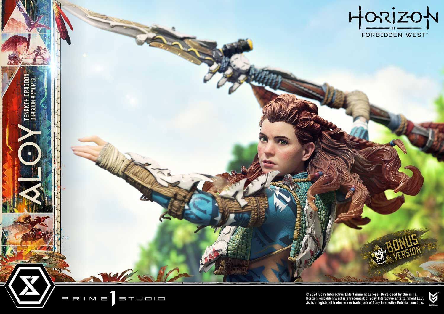 Horizon Forbidden West - Aloy - Burrower - Ultimate Premium Masterline  (UPMHFW-02S) - 1/4 - Tenakth Dragoon Armor Set, Bonus Version (Prime 1 Studio) photo 41