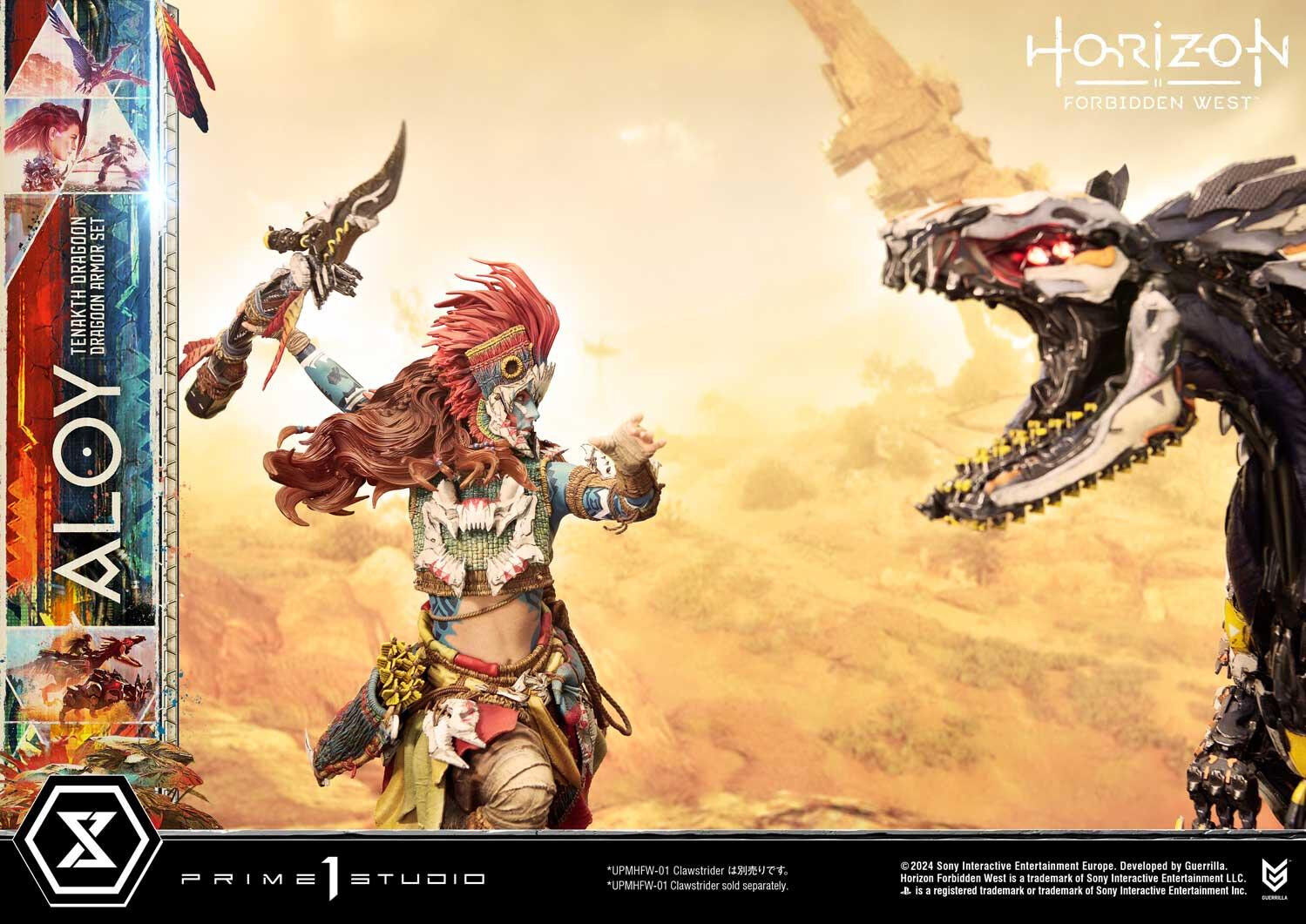 Horizon Forbidden West - Aloy - Burrower - Ultimate Premium Masterline  (UPMHFW-02S) - 1/4 - Tenakth Dragoon Armor Set, Bonus Version (Prime 1 Studio) photo 46