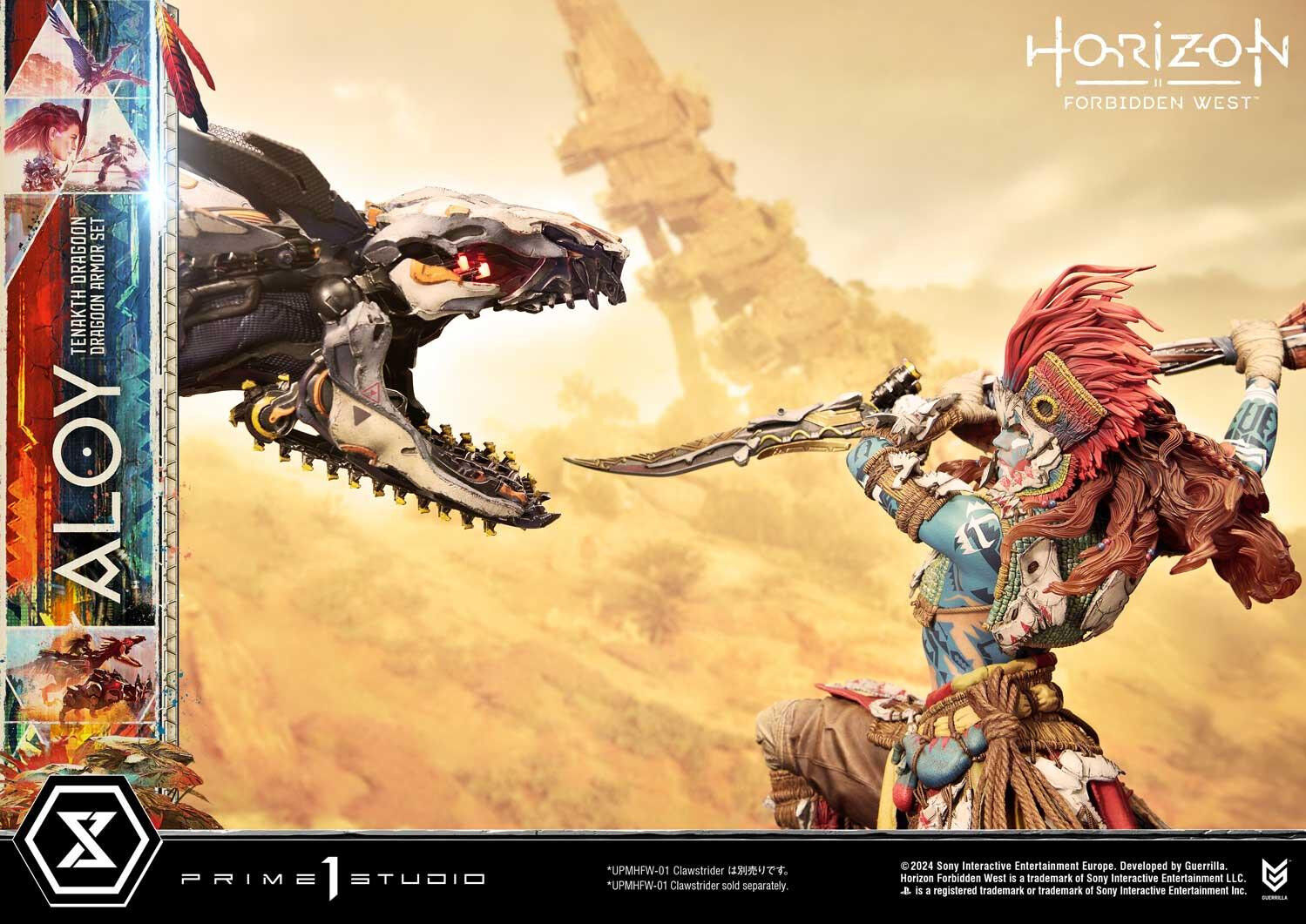 Horizon Forbidden West - Aloy - Burrower - Ultimate Premium Masterline  (UPMHFW-02S) - 1/4 - Tenakth Dragoon Armor Set, Bonus Version (Prime 1 Studio) photo 47