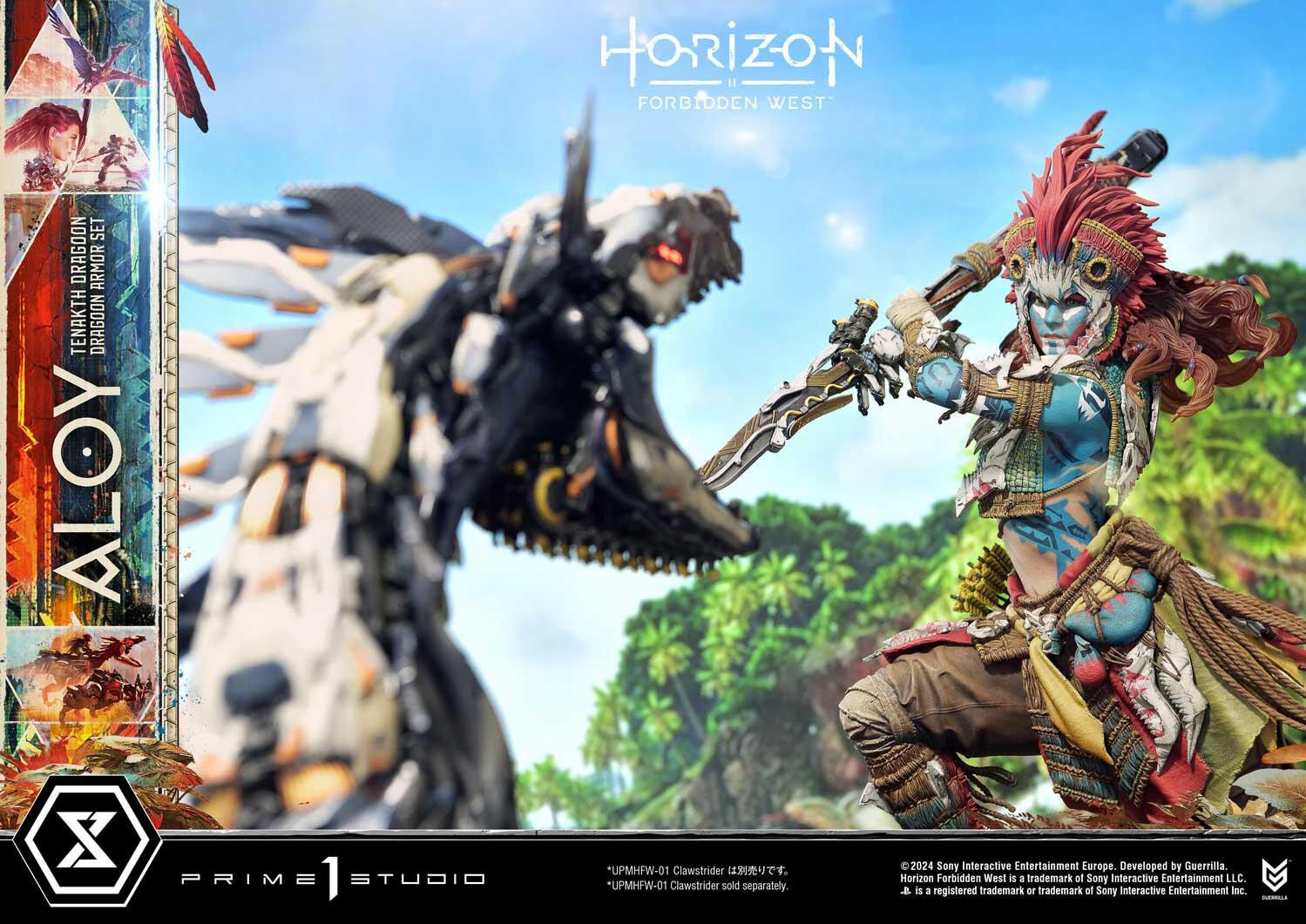 Horizon Forbidden West - Aloy - Burrower - Ultimate Premium Masterline  (UPMHFW-02S) - 1/4 - Tenakth Dragoon Armor Set, Bonus Version (Prime 1 Studio) photo 48