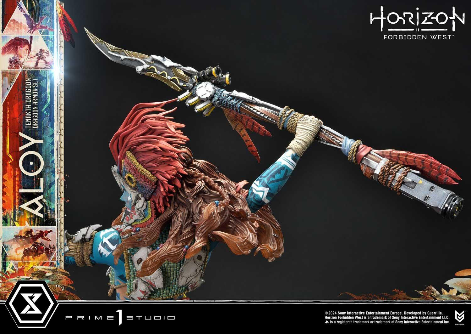Horizon Forbidden West - Aloy - Burrower - Ultimate Premium Masterline  (UPMHFW-02S) - 1/4 - Tenakth Dragoon Armor Set, Bonus Version (Prime 1 Studio) photo 49